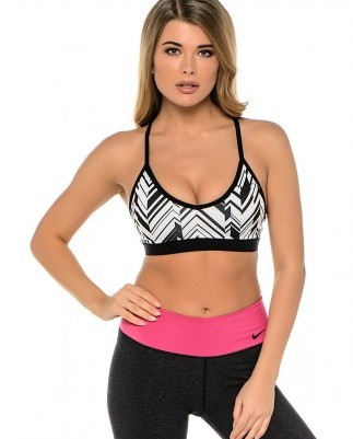 Топ NIKE PRO INDY FREEZE FRAME BRA
