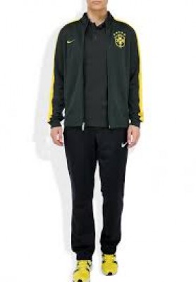 Nike Brasil N98 Away World Cup 2014 Soccer Track Jacke Nike Brasil N98 Away World Cup 2014 Soccer Track Jacke