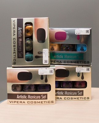 Набор 3 лаков «ARTISTIC MANICURE SET»