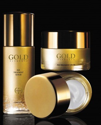Подарочный набор GOLD Elements 3 предмета - омолаживающий комплекс с высоким содержанием золота