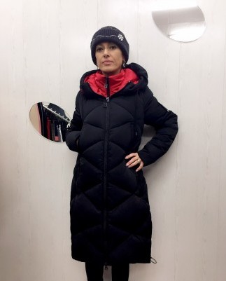 Пуховик женский