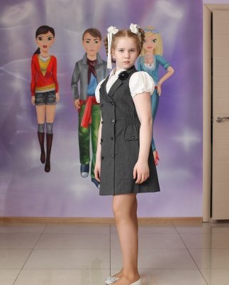 Сарафан школьный