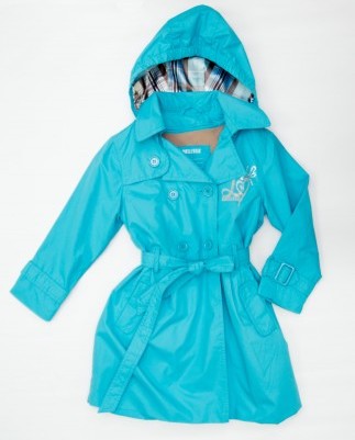 Плащ с копюшоном детский